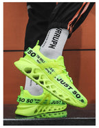 New Mens Sneakers Running Shoes Fashion Breathable Outdoor Sports Sneakers Soft Thick Bottom Athletic Men's Modern Running Sneakers For Outdoor Workout Stevvex