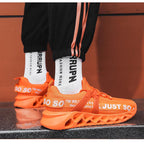 New Mens Sneakers Running Shoes Fashion Breathable Outdoor Sports Sneakers Soft Thick Bottom Athletic Men's Modern Running Sneakers For Outdoor Workout Stevvex