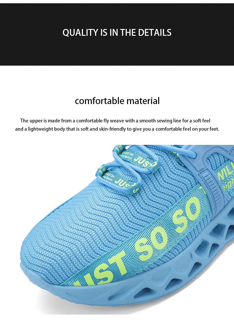 New Mens Sneakers Running Shoes Fashion Breathable Outdoor Sports Sneakers Soft Thick Bottom Athletic Men's Modern Running Sneakers For Outdoor Workout Stevvex