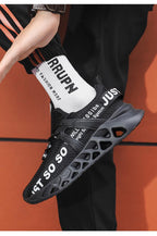 New Mens Sneakers Running Shoes Fashion Breathable Outdoor Sports Sneakers Soft Thick Bottom Athletic Men's Modern Running Sneakers For Outdoor Workout Stevvex