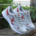 New Mens Sport Light Sneakers Breathable Casual Shoes Outdoor Walking Comfortable Running Sneakers Breathable Men Workout Lightweight Slip On Athletic Gym Sneakers Stevvex