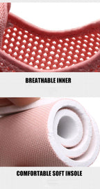 New Mesh Womens Sneakers Breathable Flat Shoes Women Lightweight Sports Non-slip Running Footwear Fashionable Breathable And Non-Slip Walking Shoes For Women Stevvex