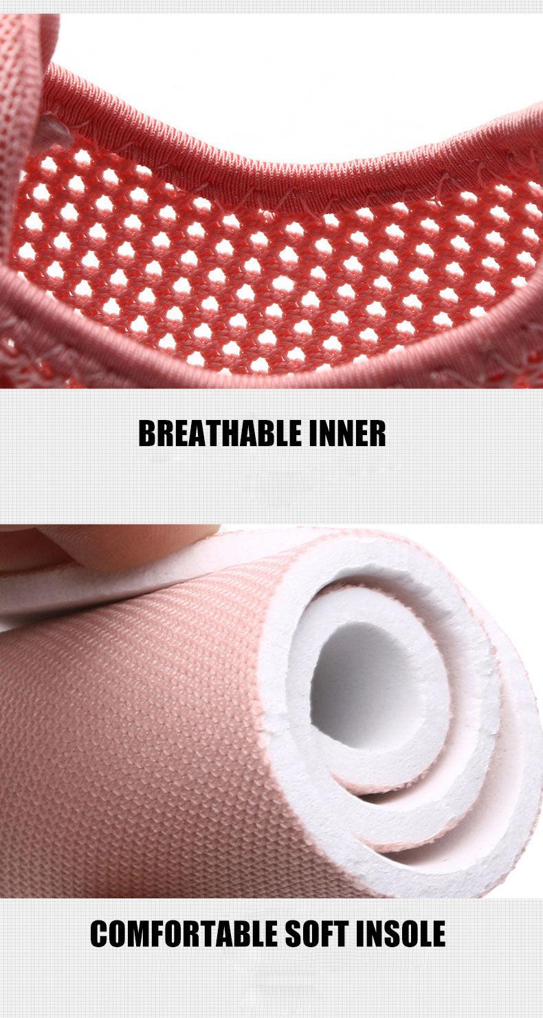 New Mesh Womens Sneakers Breathable Flat Shoes Women Lightweight Sports Non-slip Running Footwear Fashionable Breathable And Non-Slip Walking Shoes For Women Stevvex