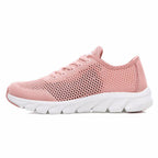 New Mesh Womens Sneakers Breathable Flat Shoes Women Lightweight Sports Non-slip Running Footwear Fashionable Breathable And Non-Slip Walking Shoes For Women Stevvex