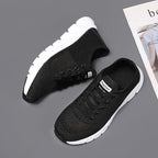 New Mesh Womens Sneakers Breathable Flat Shoes Women Lightweight Sports Non-slip Running Footwear Fashionable Breathable And Non-Slip Walking Shoes For Women Stevvex