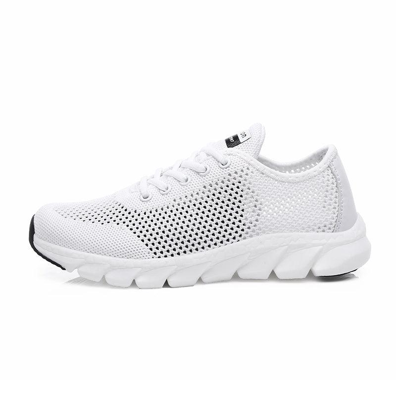 New Mesh Womens Sneakers Breathable Flat Shoes Women Lightweight Sports Non-slip Running Footwear Fashionable Breathable And Non-Slip Walking Shoes For Women Stevvex