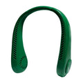 New Mini Neck Fan Portable Bladeless Hanging Neck 1200mAh Rechargeable Air Cooler 3 Speed Mini Summer Sports Fans Portable Smart Cooling Neckband Fan Super Quiet Working Stevvex