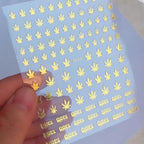 New Mixed Acrylic Stickers Manicure Decoration Weed Leaf Designs Nail Accessories Nail Art Decals Water Transfer Nail Decals Sticker For Pretty Girl Self-Adhesive Nail Decals Designer Nail Stickers for Acrylic Stevvex