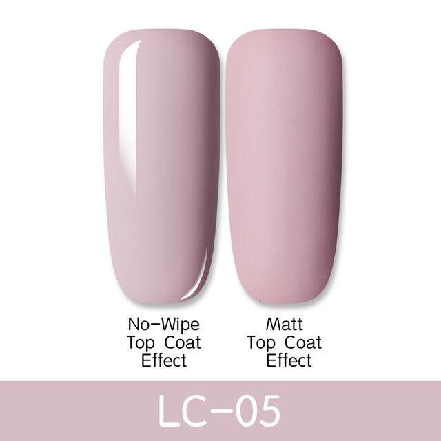 New Modern Fashion Colorful Matte Effect UV Gel Nail Polish Permanent Nail Painting Gel Luxury Matt Style For Women and Girls