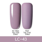 New Modern Fashion Colorful Matte Effect UV Gel Nail Polish Permanent Nail Painting Gel Luxury Matt Style For Women and Girls