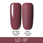 New Modern Fashion Colorful Matte Effect UV Gel Nail Polish Permanent Nail Painting Gel Luxury Matt Style For Women and Girls