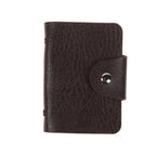 New Modern Fashion Unisex Business Leather Wallet Cool ID Credit Card Holder Name Cards Case Pocket Organizer Bag Multiple Card Slots Wallet Clip Very Light Wearable Clip