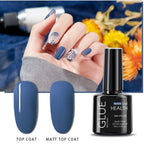 New Modern Gel Nail Polish UV LED Gel Permanent Fashion Manicure Luxury Design Nail Gel for Girls and Women