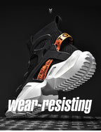 New Modern Mans Sneakers Breathable Fashion Men's Height Increasing Casual Outdoor High Quality Mesh Walking Jogging Non Slip Athletic Comfortable Casual Mens Sneakers Stevvex