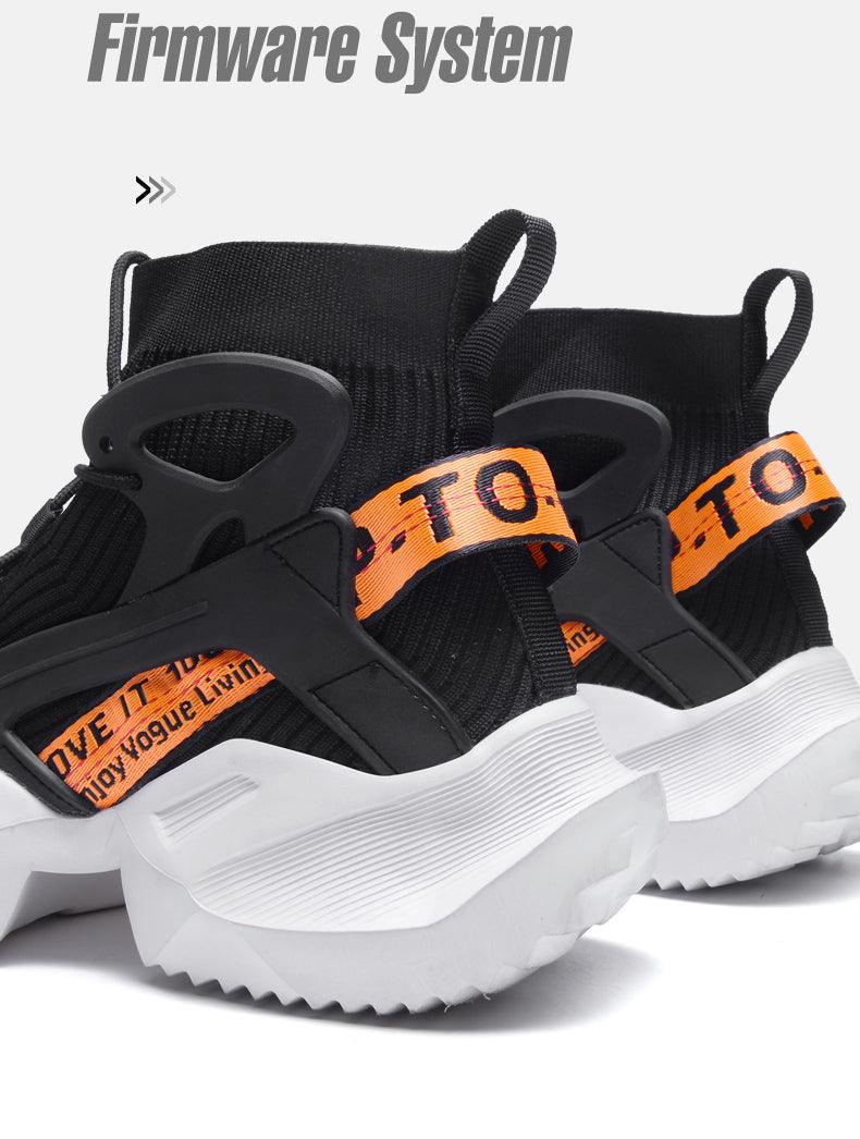 New Modern Mans Sneakers Breathable Fashion Men's Height Increasing Casual Outdoor High Quality Mesh Walking Jogging Non Slip Athletic Comfortable Casual Mens Sneakers Stevvex