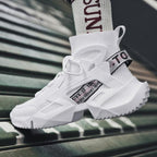 New Modern Mans Sneakers Breathable Fashion Men's Height Increasing Casual Outdoor High Quality Mesh Walking Jogging Non Slip Athletic Comfortable Casual Mens Sneakers Stevvex