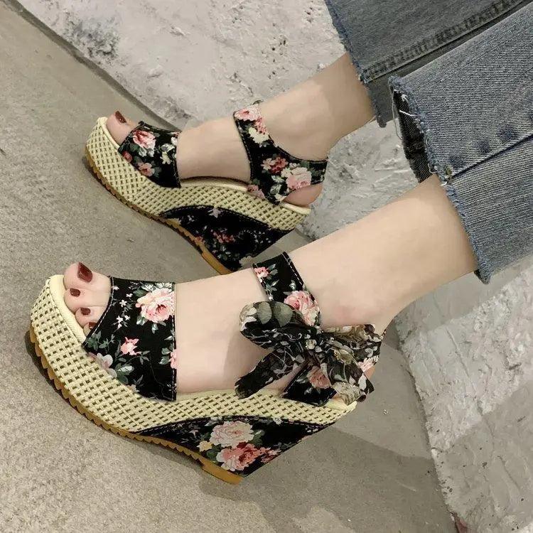 New Modern Women Wood High Heels Sandals Elegant Stylish Design Summer Womens Shoes Stevvex