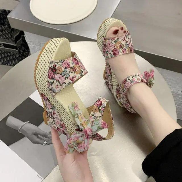 New Modern Women Wood High Heels Sandals Elegant Stylish Design Summer Womens Shoes Stevvex