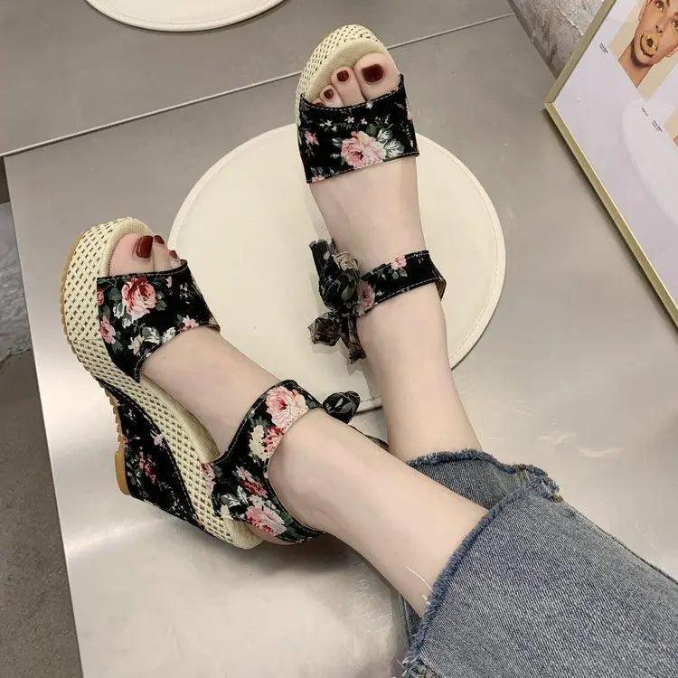 New Modern Women Wood High Heels Sandals Elegant Stylish Design Summer Womens Shoes Stevvex