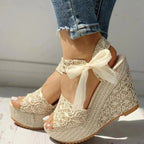 New Modern Women Wood High Heels Sandals Elegant Stylish Design Summer Womens Shoes Stevvex