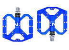 New Mountain Non-Slip Bike Pedals Platform Bicycle Flat Alloy Pedals 9/16 3 Bearings For Road Bikes Mountain Bike Pedals Flat Bicycle Pedals 9/16 Lightweight Road Bike Pedals Carbon Fiber Sealed Bearing Flat Pedals Stevvex