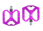New Mountain Non-Slip Bike Pedals Platform Bicycle Flat Alloy Pedals 9/16 3 Bearings For Road Bikes Mountain Bike Pedals Flat Bicycle Pedals 9/16 Lightweight Road Bike Pedals Carbon Fiber Sealed Bearing Flat Pedals Stevvex