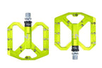 New Mountain Non-Slip Bike Pedals Platform Bicycle Flat Alloy Pedals 9/16 3 Bearings For Road Bikes Mountain Bike Pedals Flat Bicycle Pedals 9/16 Lightweight Road Bike Pedals Carbon Fiber Sealed Bearing Flat Pedals Stevvex