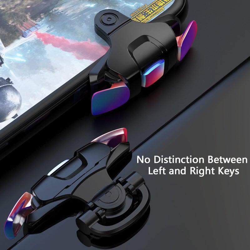 New Phone Mobile Gaming Trigger Fire Button Handle Shooter Game Joysticks Gamepad For Fire Shooting Controller Mobile Game Controllers, iOS & Android Controller, Aim Trigger Fire Buttons Shooter Sensitive Joystick, Portable Controller Gamepad Stevvex