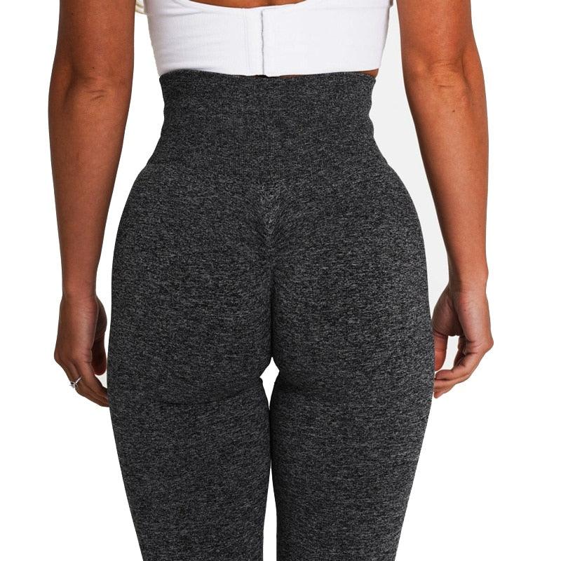 New Pink Seamless Leggings Women Workout Gym Clothing Push Up Legging Lifting Leggings For Women Seamless Workout Leggings High Waist Yoga Pants Sport Women Fitness Active Wear Stevvex