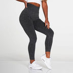 New Pink Seamless Leggings Women Workout Gym Clothing Push Up Legging Lifting Leggings For Women Seamless Workout Leggings High Waist Yoga Pants Sport Women Fitness Active Wear Stevvex