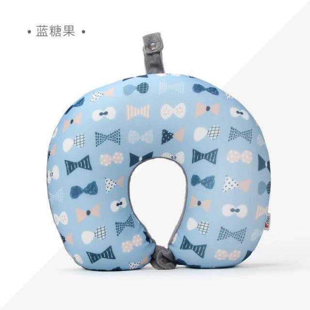 New Polar Bear And Cat U-shaped Travel Pillows For Sleeping Microbead Foam Cartoon Neck Pillow Office Airplane Soft Headrest Premium Travel Pillow Sleep with NO Neck Pain Super Soft Memory Foam Neck Pillow Easy Washing Stevvex