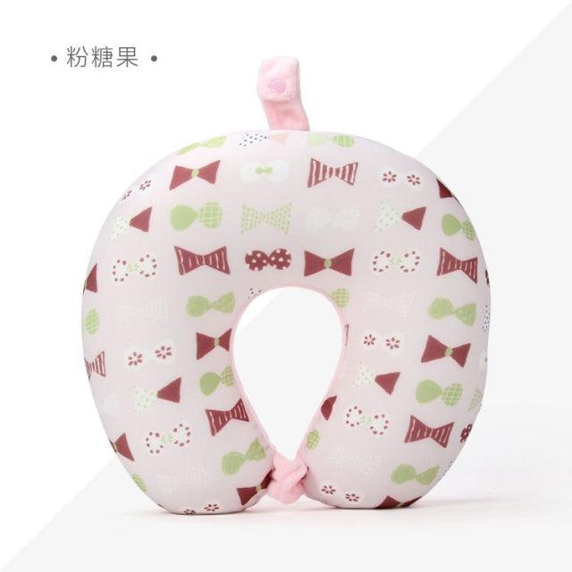 New Polar Bear And Cat U-shaped Travel Pillows For Sleeping Microbead Foam Cartoon Neck Pillow Office Airplane Soft Headrest Premium Travel Pillow Sleep with NO Neck Pain Super Soft Memory Foam Neck Pillow Easy Washing Stevvex