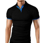 New Polo Shirt Men Summer Cool Men's Shirts Sleeve Polo Business Clothes Luxury Men Tee Shirt Polos  women's short sleeves Summer Men's T-shirt Short Sleeved Lapel Casual T-shirt for Male Half Sleeve Tops