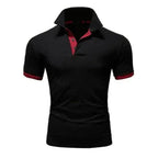 New Polo Shirt Men Summer Cool Men's Shirts Sleeve Polo Business Clothes Luxury Men Tee Shirt Polos  women's short sleeves Summer Men's T-shirt Short Sleeved Lapel Casual T-shirt for Male Half Sleeve Tops