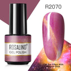 New Popular Womens Fashion Gel Nail Polish UV LED Permanent Matt Glossy Effect Luxury Design Nail Gel For Women and Girls Stevvex