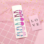 New Printed Cute Cartoon Fruit BB Clips Hairpins Girls Hair Accessories Children Headwear Baby Hair Clips Headdress Gorgeous Hair Accessories For Girls Stevvex