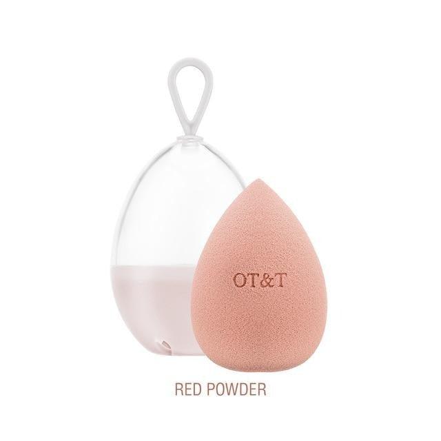 New Professional Cosmetic Puff Non-latex Makeup Sponge Face Concealer Powder Cream Wet and Dry Use Blending Sponges Set For Women's Stevvex