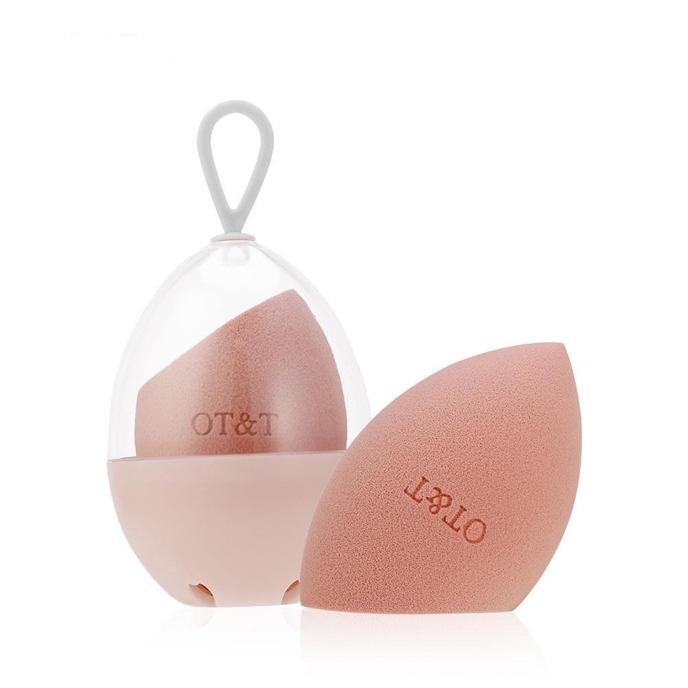 New Professional Cosmetic Puff Non-latex Makeup Sponge Face Concealer Powder Cream Wet and Dry Use Blending Sponges Set For Women's Stevvex