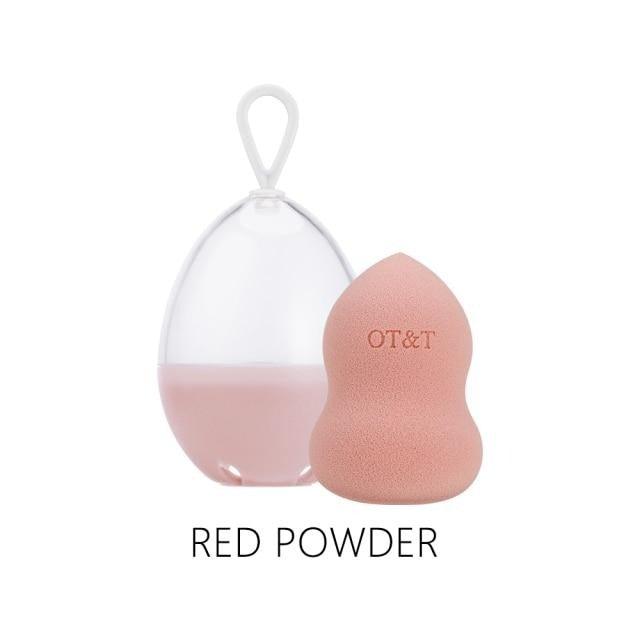 New Professional Cosmetic Puff Non-latex Makeup Sponge Face Concealer Powder Cream Wet and Dry Use Blending Sponges Set For Women's Stevvex
