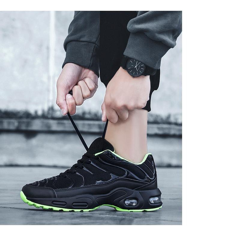 New Professional Running Mens Cushion Athletic Training Shoes High-Quality Comfortable Breathable Sport Men Sneakers Casual Sport Shoes Tennis Outdoor Road Walking Sneakers Stevvex