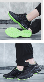 New Professional Running Mens Cushion Athletic Training Shoes High-Quality Comfortable Breathable Sport Men Sneakers Casual Sport Shoes Tennis Outdoor Road Walking Sneakers Stevvex