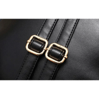 New PU Leather Business Backpacks For Ladies And Girls Fashion Designer Teenage Girls Student School Bags Stevvex