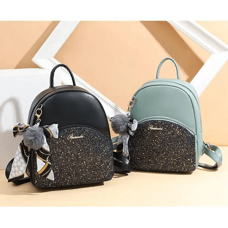 New PU Leather Business Backpacks For Ladies And Girls Fashion Designer Teenage Girls Student School Bags Stevvex