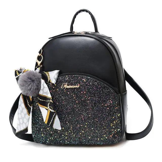 New PU Leather Business Backpacks For Ladies And Girls Fashion Designer Teenage Girls Student School Bags Stevvex