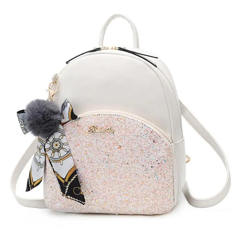 New PU Leather Business Backpacks For Ladies And Girls Fashion Designer Teenage Girls Student School Bags Stevvex