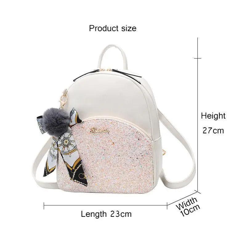 New PU Leather Business Backpacks For Ladies And Girls Fashion Designer Teenage Girls Student School Bags Stevvex