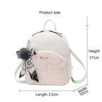 New PU Leather Business Backpacks For Ladies And Girls Fashion Designer Teenage Girls Student School Bags Stevvex