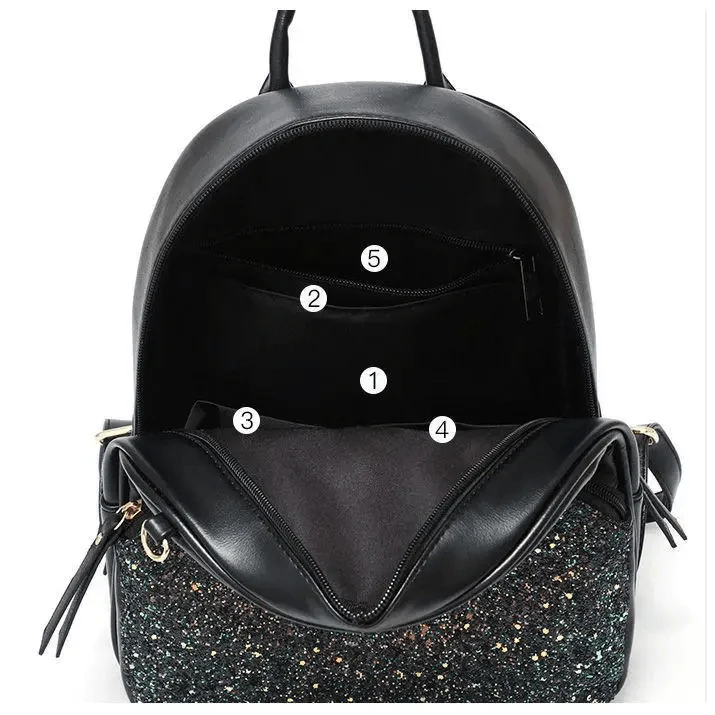New PU Leather Business Backpacks For Ladies And Girls Fashion Designer Teenage Girls Student School Bags Stevvex