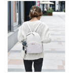 New PU Leather Business Backpacks For Ladies And Girls Fashion Designer Teenage Girls Student School Bags Stevvex