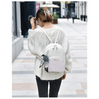 New PU Leather Business Backpacks For Ladies And Girls Fashion Designer Teenage Girls Student School Bags Stevvex